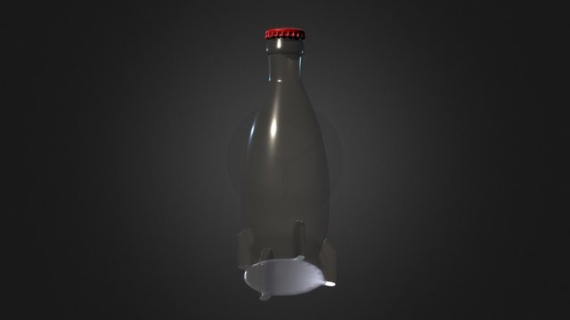 Nuka Bottle 3D Model
