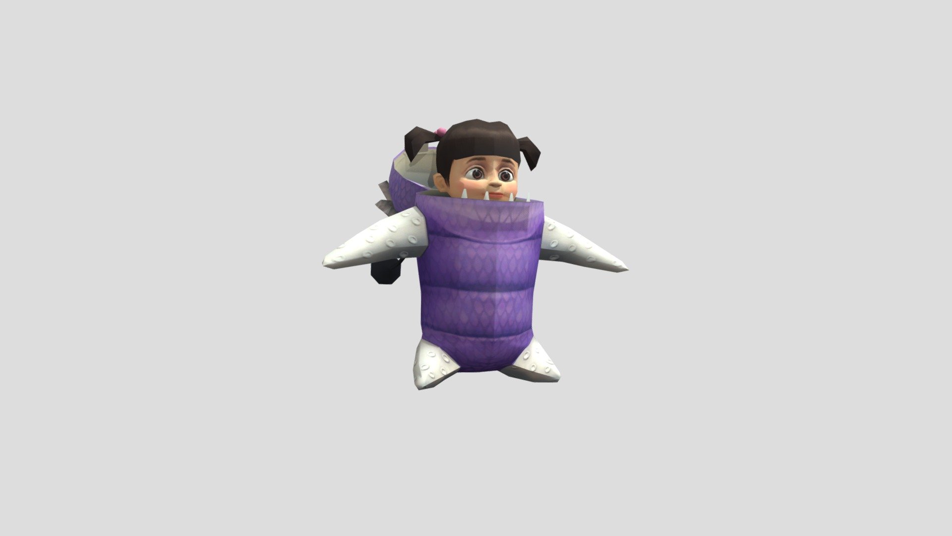Boo (Monsters Inc.) - Download Free 3D model by Guilherme Navarro  (@guinavarro.al) [ee540da]