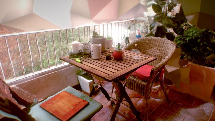 Terraza 3D Model
