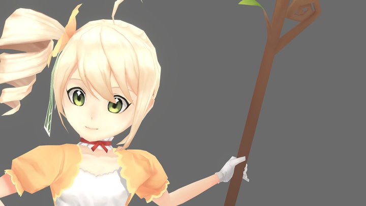 AMERICANO-EXODUSE / Nina Diaz 3D Model