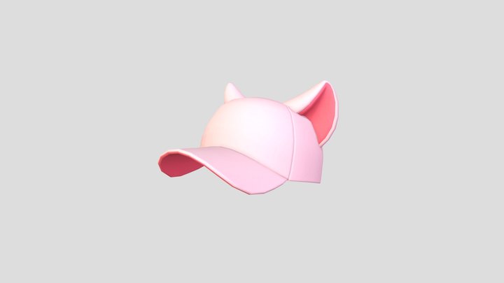Prop032 Cat Cap 3D Model