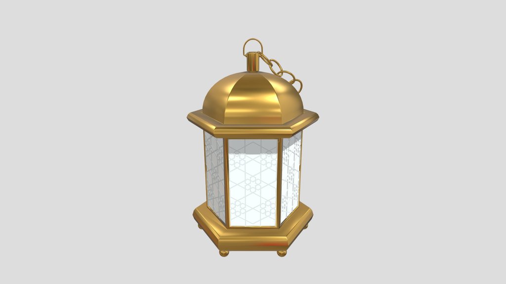 Stained Glass Lantern