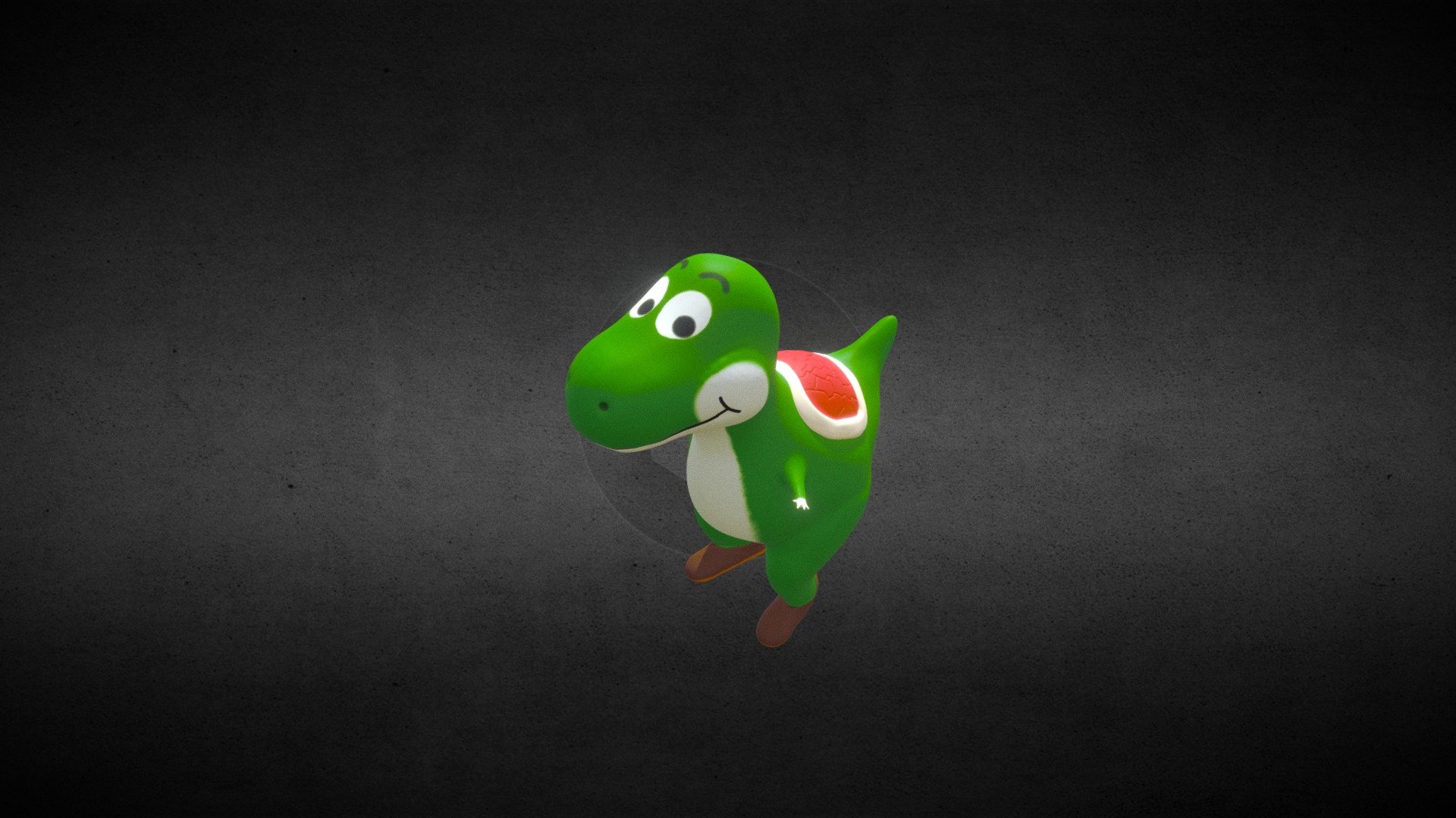 Cosplayer brutto di Yoshi