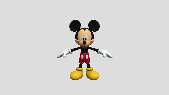 Five nights at treasure island past mickey 3D Model