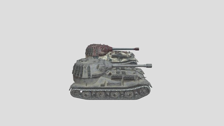 VK 72.01 (K) 3D Model