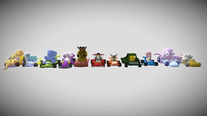 SuperTuxKart Characters 0.6 3D Model