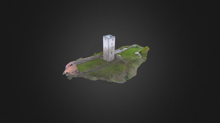 Greener Burg 3D Model