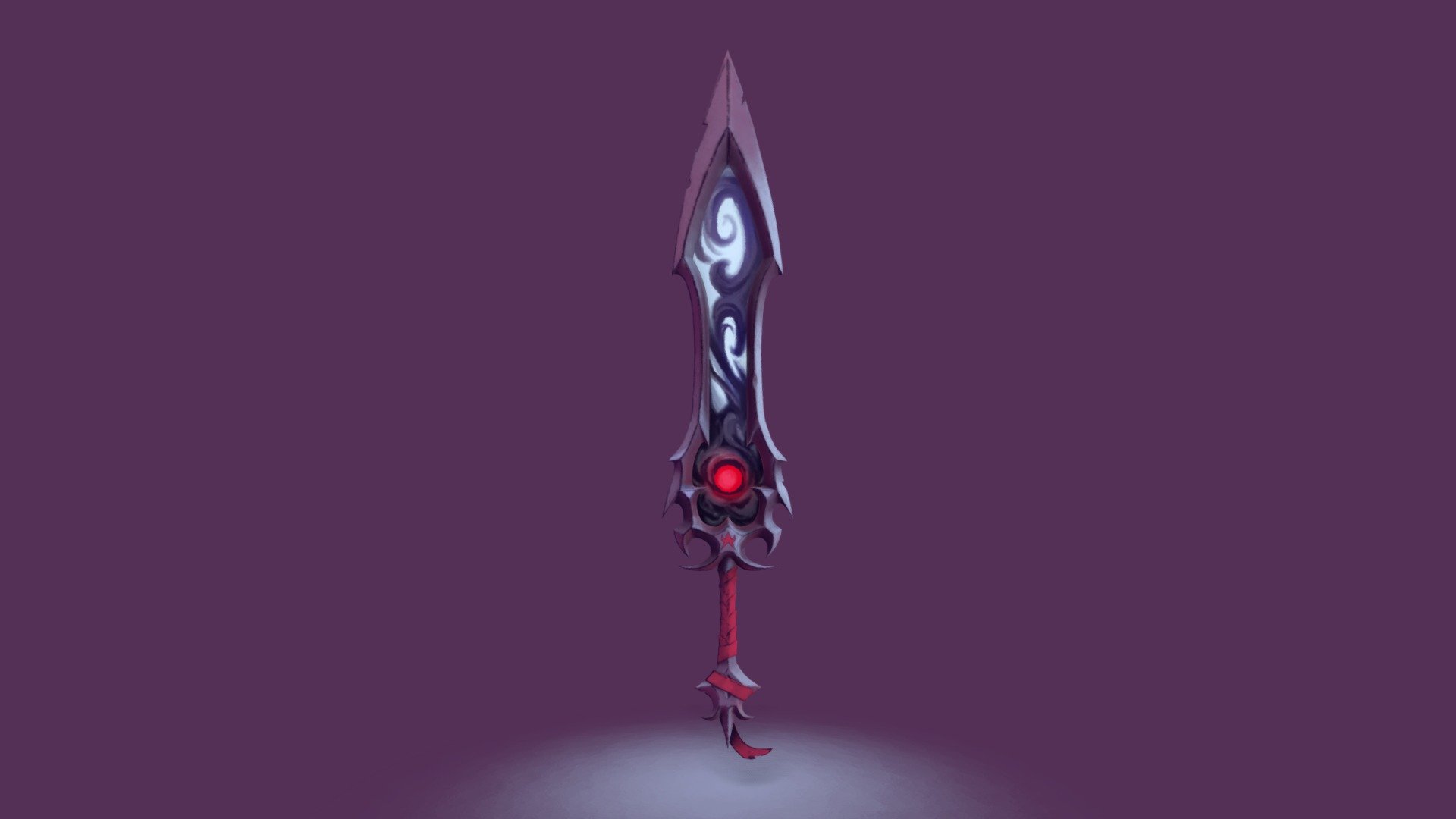 Shadow Sword - 3D model by Mohammad Sam Seyfi (@Mohammad_Sam_Seyfi ...