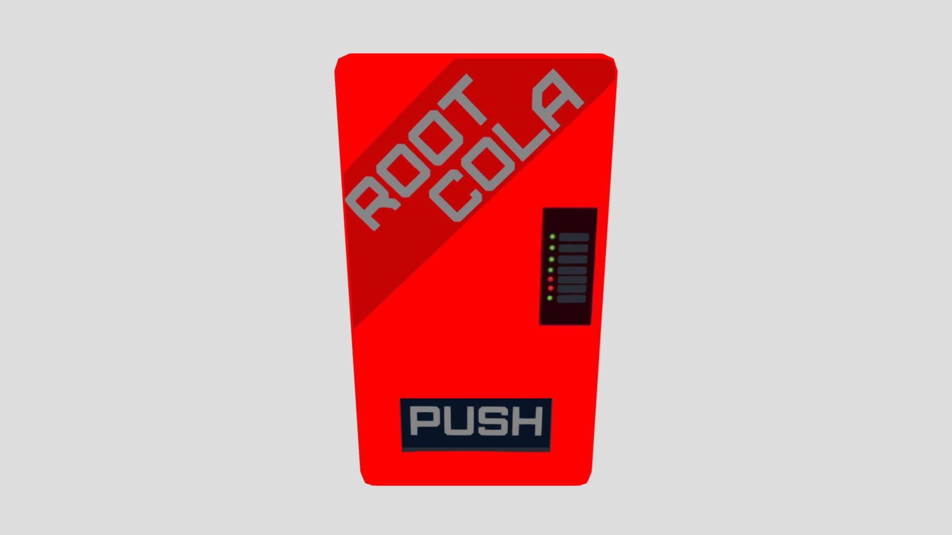 Cola Vending Machine - 3D model by johnniewarke [ee5eadb] - Sketchfab