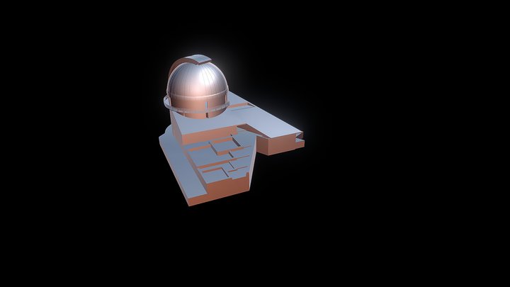 Osservatorio cima Ekar 3D Model