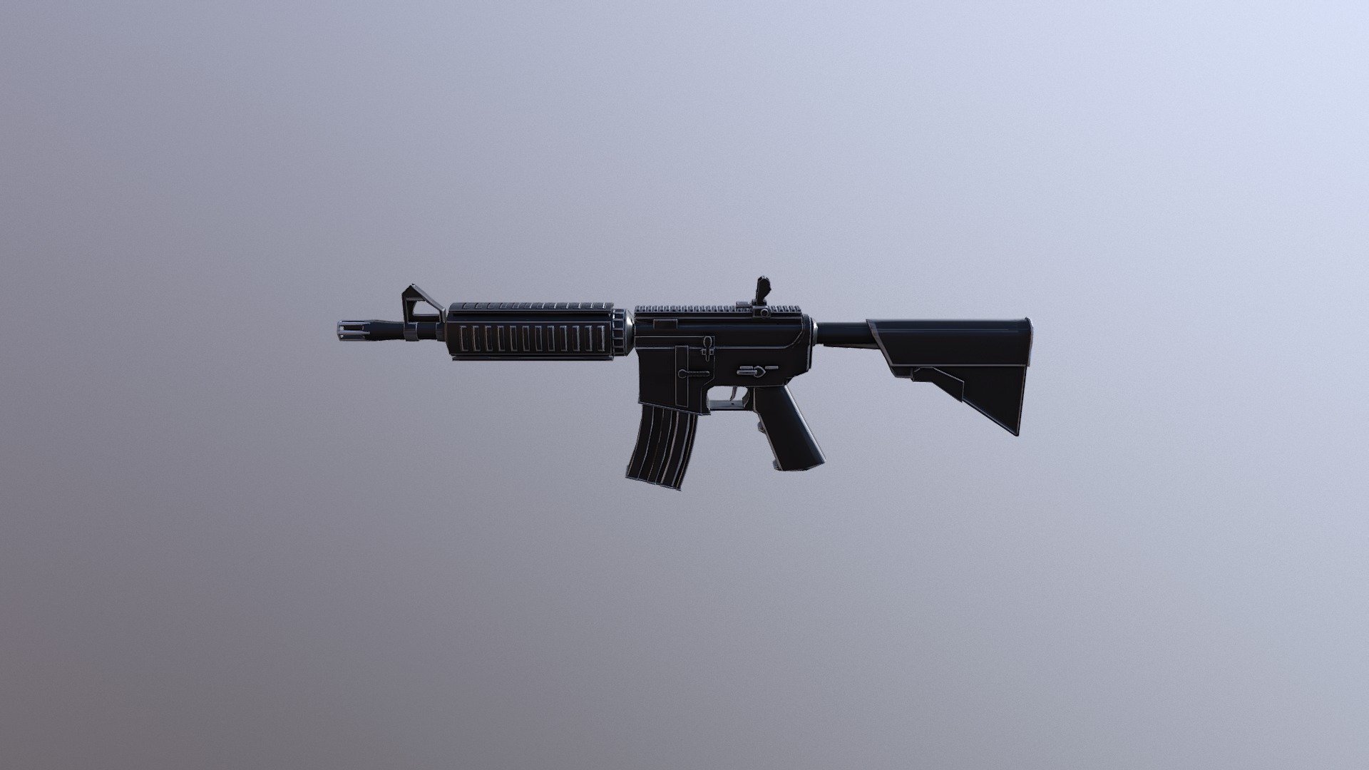 M4A4 - 3D model by Claiting (@Clite) [ee5f3e7] - Sketchfab