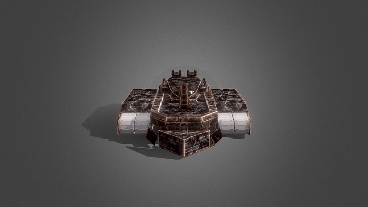 Codename Trident MkVI (Rigged, Animated) 3D Model