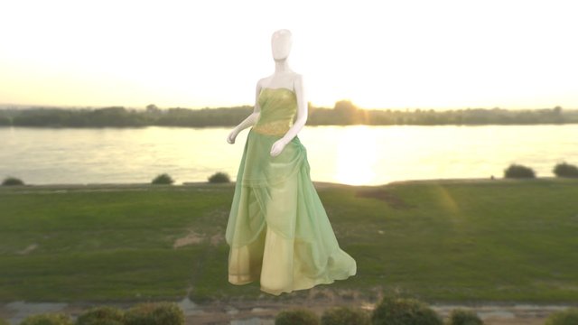 wedding dress 29 3D Model