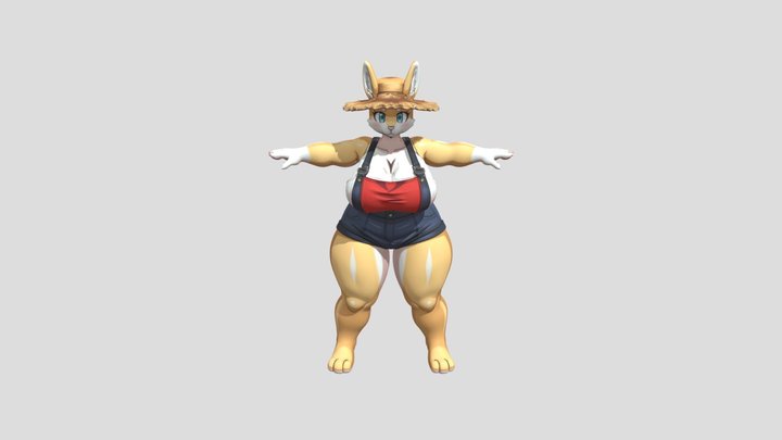 Bunny Farmer – Modello 3D gratuito STL