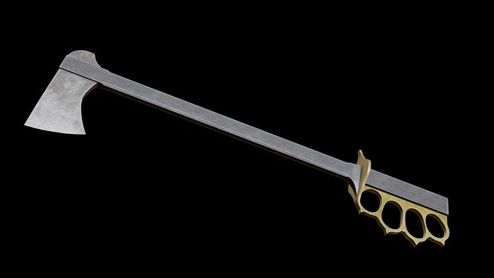 Military Axe // Concept 3D Model
