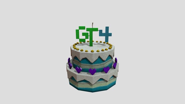 GT4Cake 3D Model