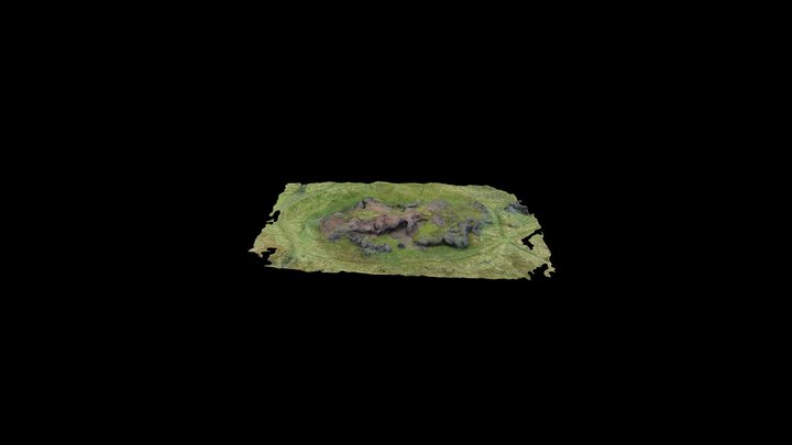 Cinder Caves, Baildon Moor 3D Model