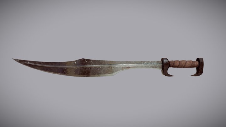 300 Leonidas' sword 3D Model