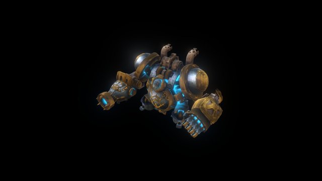 War Golem 3D Model