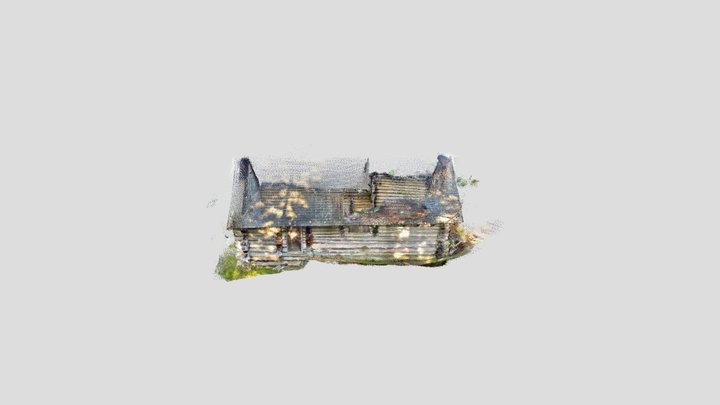 Cabin In The Woods - SiteScape 3D Scan 3D Model