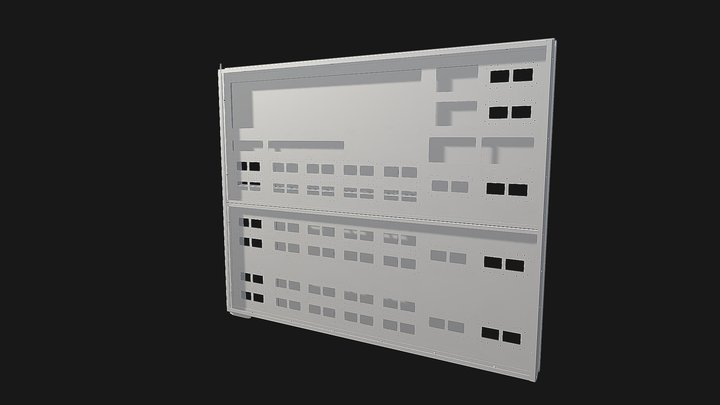 Electronic Tablo 3D Model