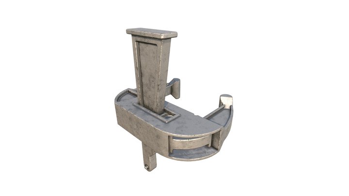 ЗАМОК КЛИНОВОЙ 3D Model