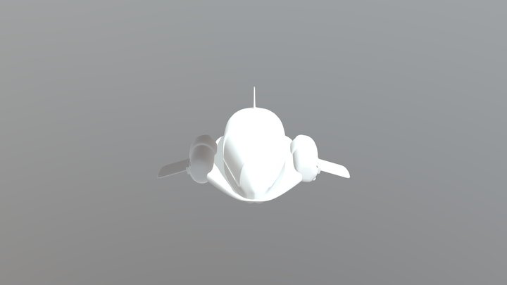 Spaceship 3D Model