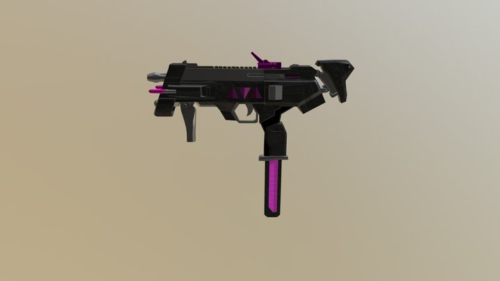 Sombra SMG 3D Model