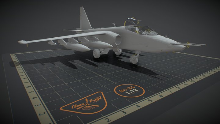 Su-25 3D Model