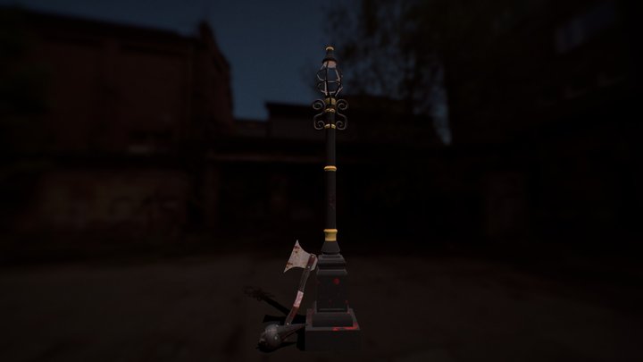 Murder scene 3D Model