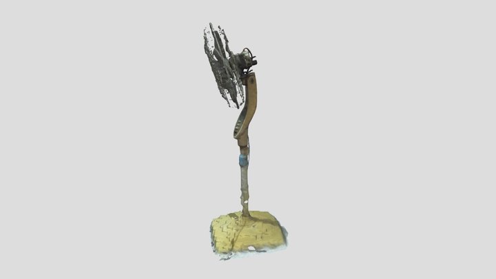 Standing_Fan_textured_mesh_glb 3D Model