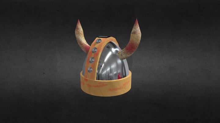 Viking Hat 3D Model