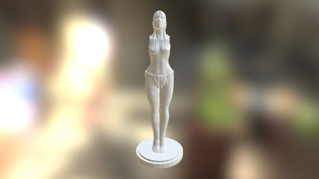 Cuerpo Con Hueco Pequeño Base 3D Model