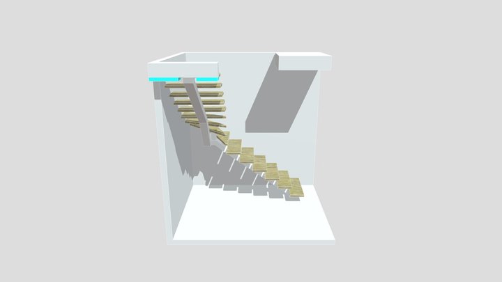 лестница 3D Model