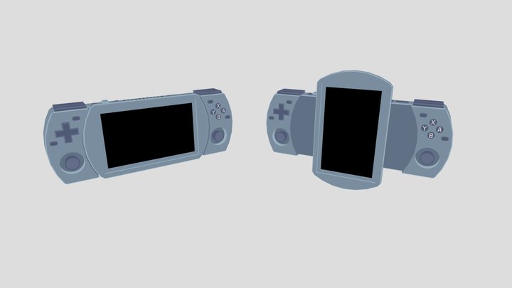 Emuloid DSpin, a console, that doesn't exist 3D Model