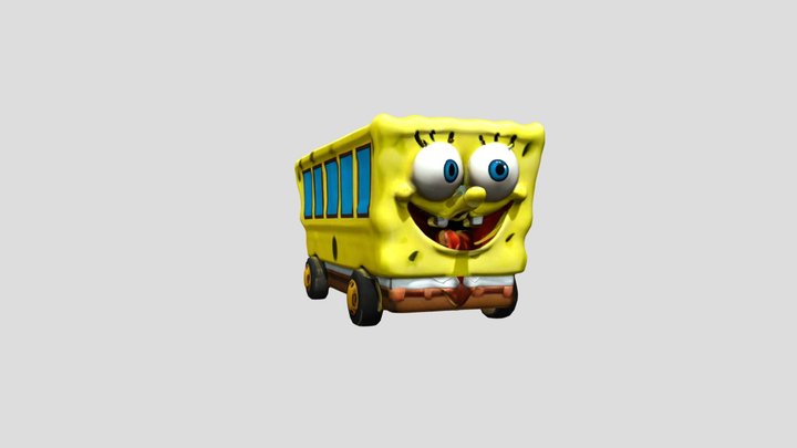 Spongbob car 3D Model