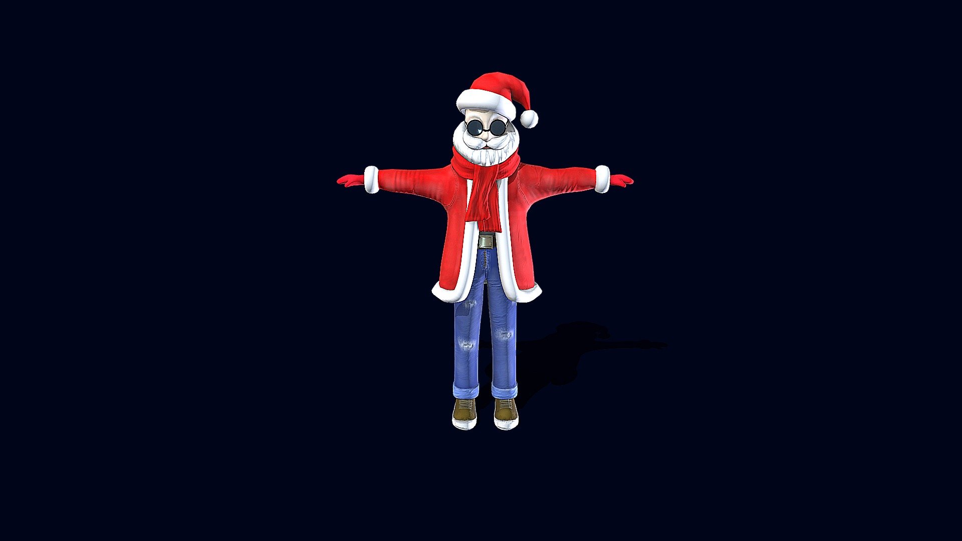 Santa Claus Breakdance 3d Model By Natalya Martalernata Ee6bc75