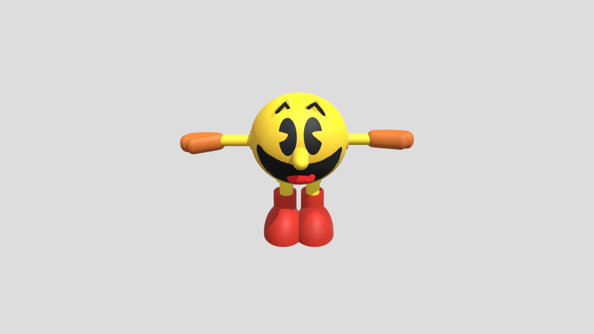 Pac Man Download Free 3d Model By Randomdude5656 Ee6cc37 Sketchfab 8536