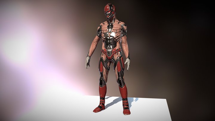 cyborg 3D Model