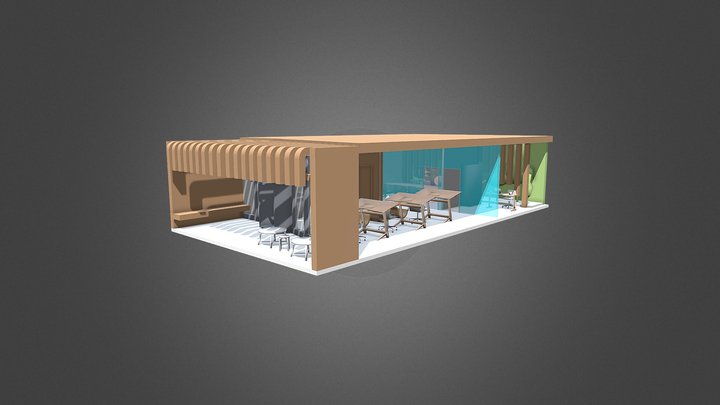 FACHADA 1 TALLER 3D Model