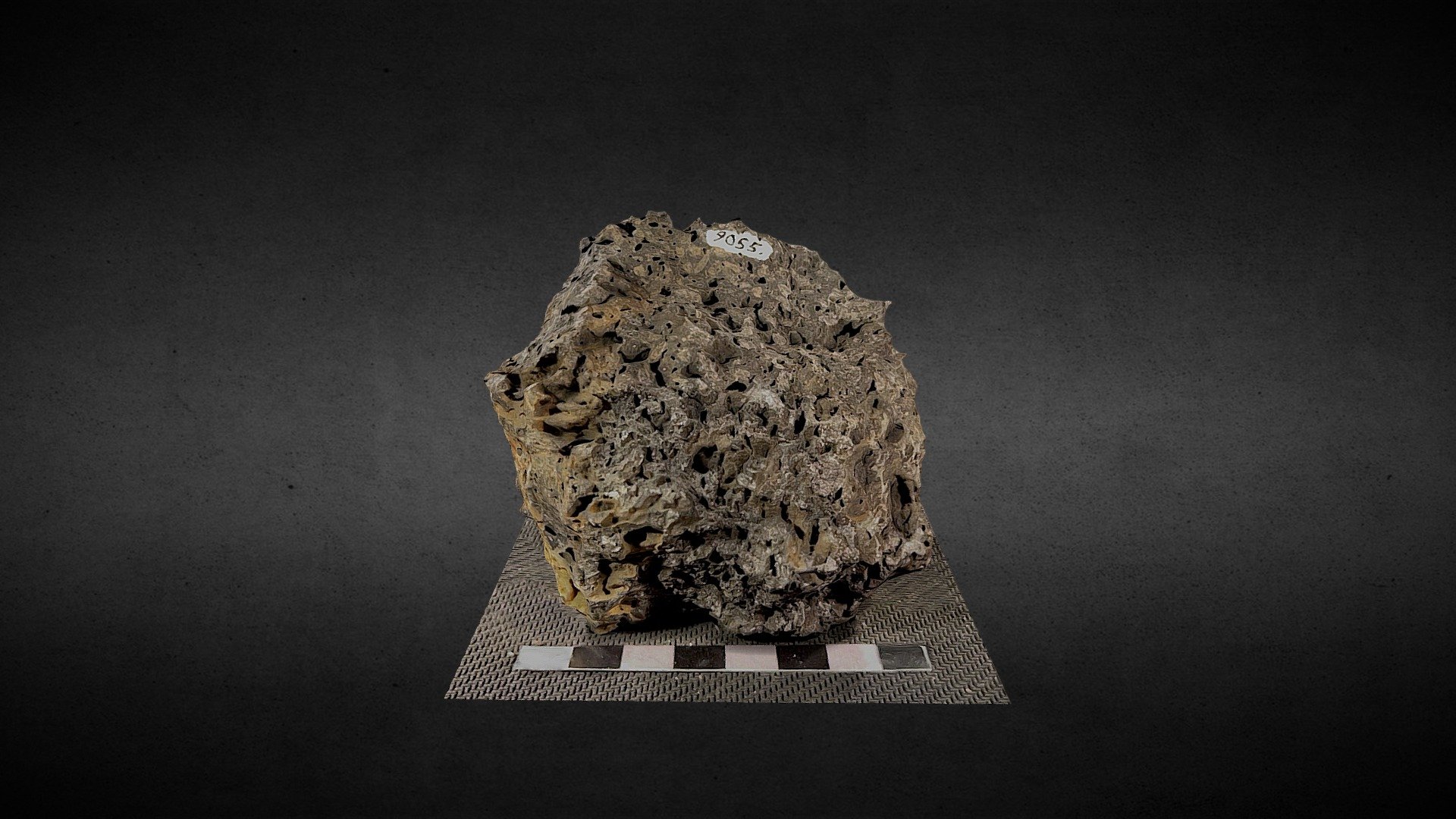 Basalt, Inokashira lava flow 2, Mt. Fuji, Japan - 3D model by Tapio ...