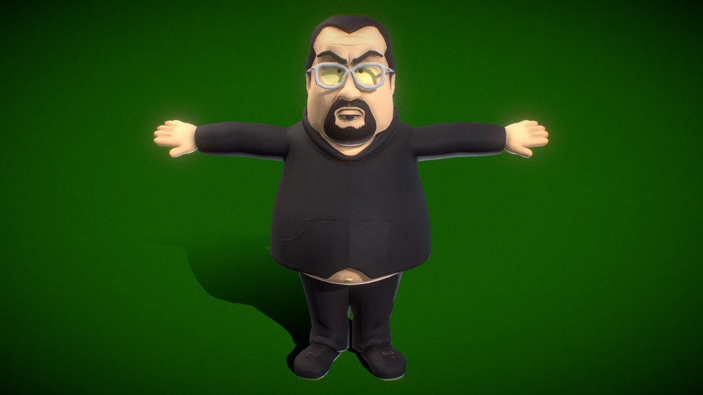 Steven Seagal (South Park) Animated