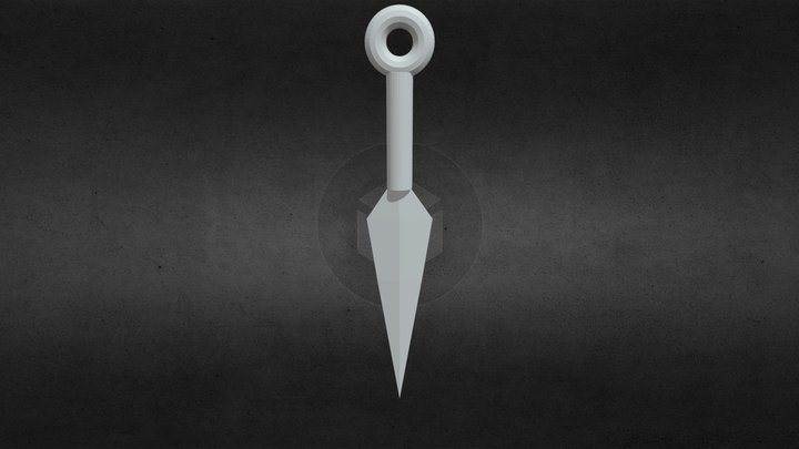 664230022 kunai model 3D Model