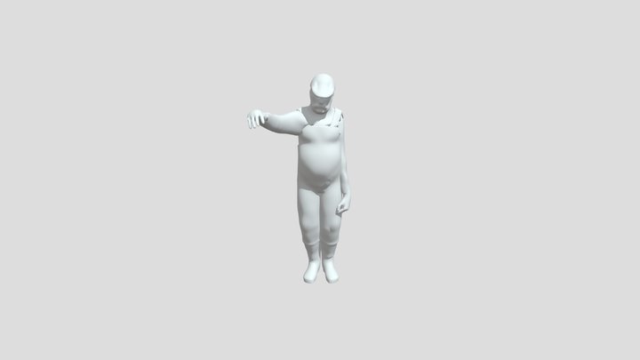 Farmer-t-pose@ Petting Animal 3D Model