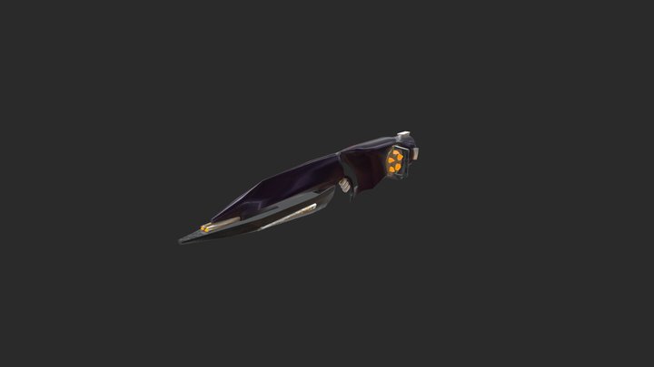 Alien Rifle 3D Model