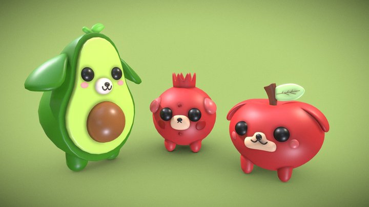 Tutti Frutti 3D Model