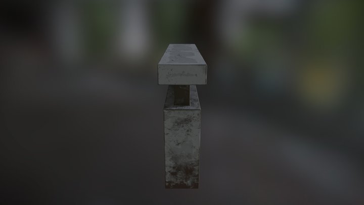 Exit Sign 3D Model
