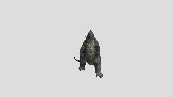 Godzilla 2014 Blend By Sooriyaa 3D Model