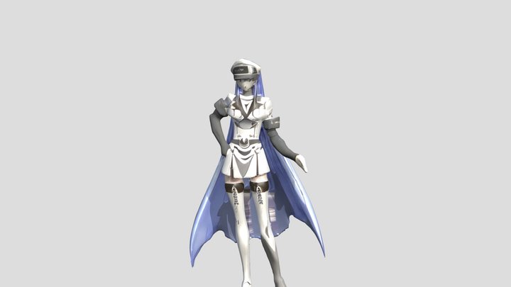 Rainha do gelo 3D Model