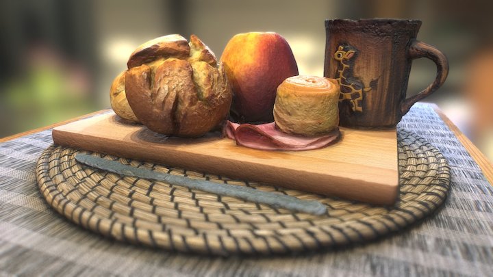 Dinner  #foodscanchallenge – Modèle 3D gratuit STL